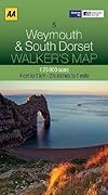 AA Walker's Map Weymouth & South Dorset