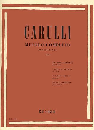 The complete method for Guitar [Metodo completo para Chitarra]