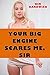 Your Big Engine Scares Me, Sir
