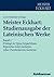 Meister Eckhart: Studienaus...