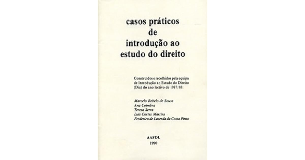 Caso Concreto Aula 1 Introdução Ao Estudo Do Direito