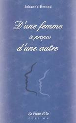 D'une femme à propos d'une autre (Paperback)