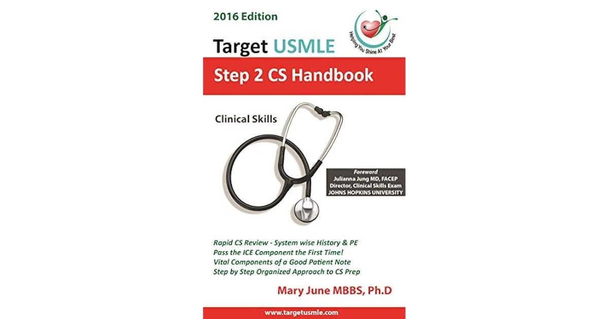 Target USMLE Step 2 CS Handbook by Mary June