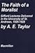 The Faith of a Moralist