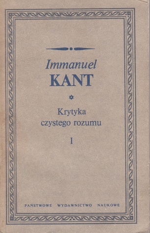 Krytyka czystego rozumu #1