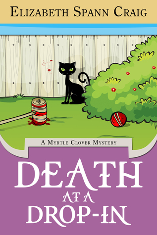 Death at a Drop-In (Myrtle Clover Mysteries, #5)