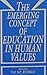 The Emerging Concept of Edu...
