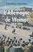 L'Allemagne de Weimar : 1919-1933