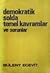 Demokratik Solda Temel Kavramlar ve Sorunlar