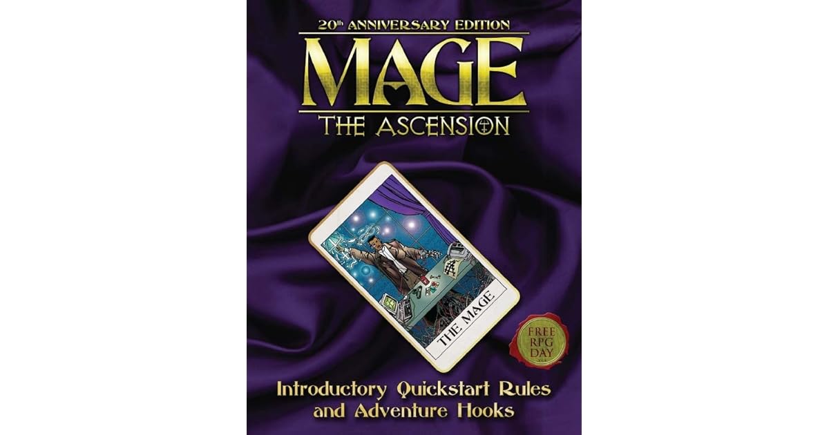 Mage: The Ascension, 20th Anniversary Edition: Free RPG Day 2014 ...