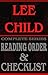 LEE CHILD: SERIES READING ORDER & INDIVIDUAL BOOK CHECKLIST: Greatest Authors Reading Order & Checklists