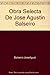 Obra Selecta De Jose Agusti...