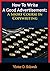 How To Write A Good Advertisement by Victor O. Schwab How To Write A Good Advertisement by Victor O. Schwab