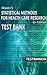 Munro's Statistical Methods for Health Care Research Sixth Edition TestBank: Test Bank Questions for the book Munro's Statistical Methods for Health Care Research Sixth Edition
