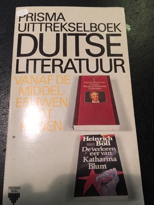 Prisma uittrekselboek Duitse literatuur