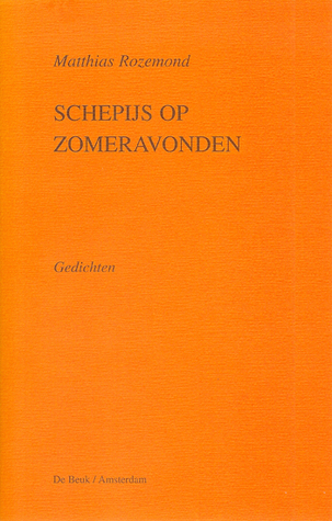 Schepijs op Zomeravonden : gedichten (Paperback)