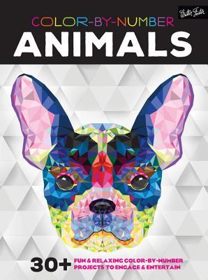 Color-by-Number: Animals: 30+ fun & relaxing color-by-number projects to engage & entertain (Paperback)