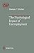 The Psychological Impact of Unemployment (Springer Series in Social Psychology)