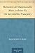 Mémoires de Mademoiselle Mars (volume II) (de la Comédie Française) (French Edition)