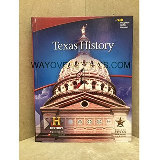 Student Edition 2016 (Houghton Mifflin Harcourt Texas History)