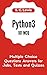 Python3 101 MCQ - Multiple ...