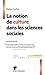 La notion de culture dans les sciences sociales