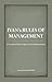 Ivan's Rules of Management: A Common Sense Approach to Management
