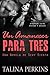 Un Amanecer Para Tres: Un Romance Militar Erótica (Series Sexy Siesta nº 3) (Spanish Edition)