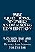 MBE Questions, Answers And Analysis Ed's Edition: A Jide Obi law book