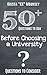 50+ Questions to Ask Before Choosing a University: Questions to Consider