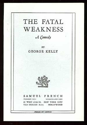 The Fatal Weakness (Paperback)