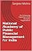 National Academy of Public Financial Management for India: For Enhancing Capacity in Civil Accounts Organisation