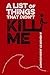 A List of Things That Didn't Kill Me