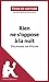 Rien ne s'oppose à la nuit de Delphine de Vigan (Fiche de lecture): Analyse complète et résumé détaillé de l'oeuvre (French Edition)