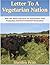 Letter to a Vegetarian Nation by Sheldon Frith