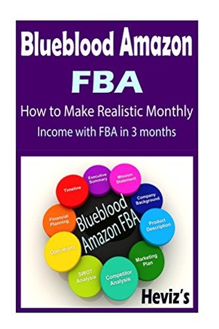 Blueblood Amazon FBA : How to Make Realistic Monthly Income With FBA In 3 months amazon fba, make money online, make money with fba, make money from home, home based business) (Kindle Edition)