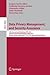 Data Privacy Management, and Security Assurance by Joaquin Garcia-Alfaro