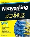 Book cover for Networking All-in-One For Dummies