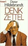 Denkzettel Denkzettel