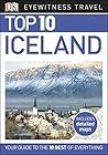 Book cover for DK Eyewitness Top 10 Travel Guide: Iceland