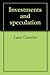 Investments and speculation