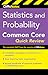 CliffsNotes Statistics and Probability Common Core Quick Review