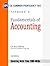 FUNDAMENTALS OF ACCOUNTING (CA-CPT) BY CA DG SHARMA [Paperback] D.G. SHARMA