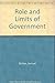 Role and Limits of Government