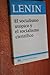 El socialismo utópico y el socialismo científico