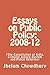 Essays on Public Policy: 2008-12: The Constitution of India, Criminal Justice System and Police Reforms