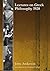 Lectures on Greek Philosophy 1928