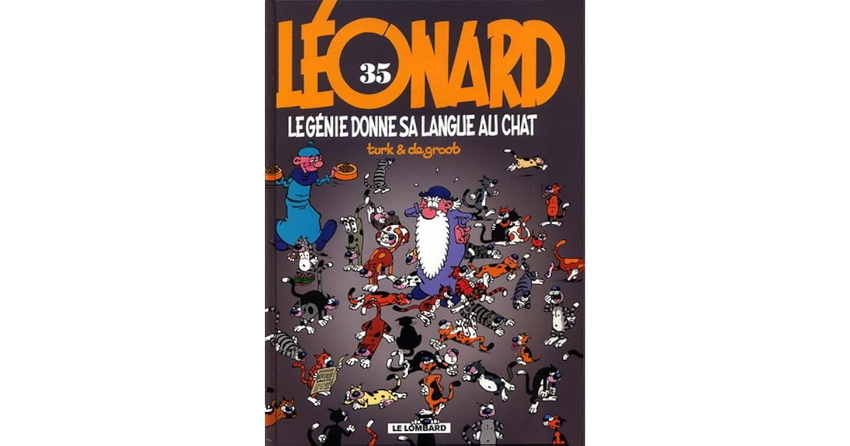 Le Genie Donne Sa Langue Au Chat Leonard 35 By Bob De Groot