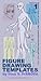 Figure Drawing Templates Set #1: Standard Female Figure. (Fashion Illustration Templates by Irina V. Ivanova)
