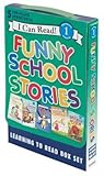 Funny School Stories: Learning to Read Box Set: A Box of 5 Books for Beginning Readers (I Can Read Level 1)